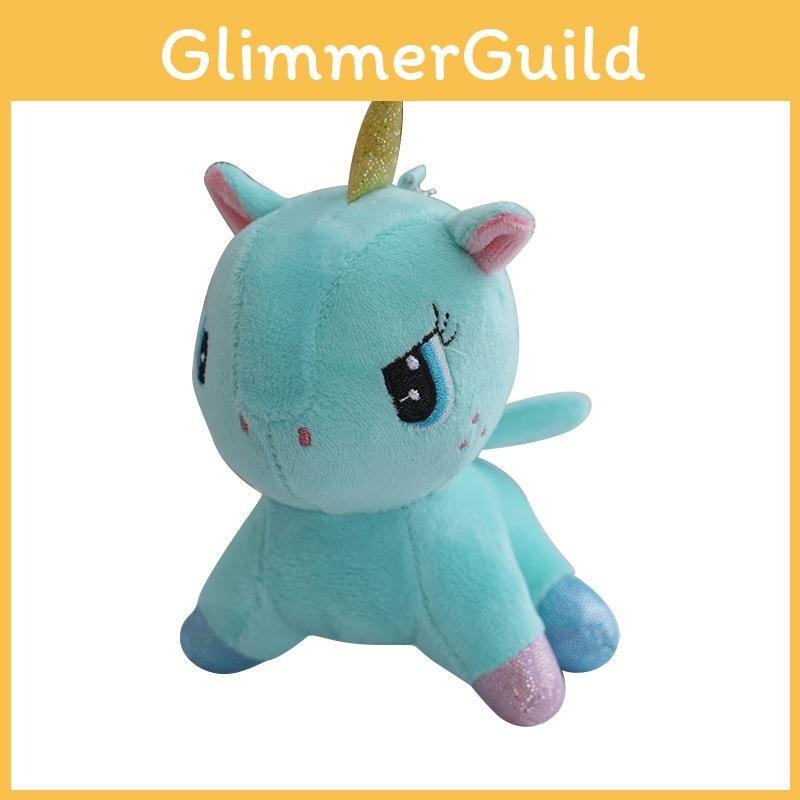 Unicorn Toy Plush Cartoon Cute Doll Keychain Backpack Pendant Child Holiday Gift