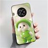 New Unique Cartoon Design Soft Silicone Black Casing For TCL Suixuetang M1 Fluffy Kitten Pattern Shockproof Protective Cover