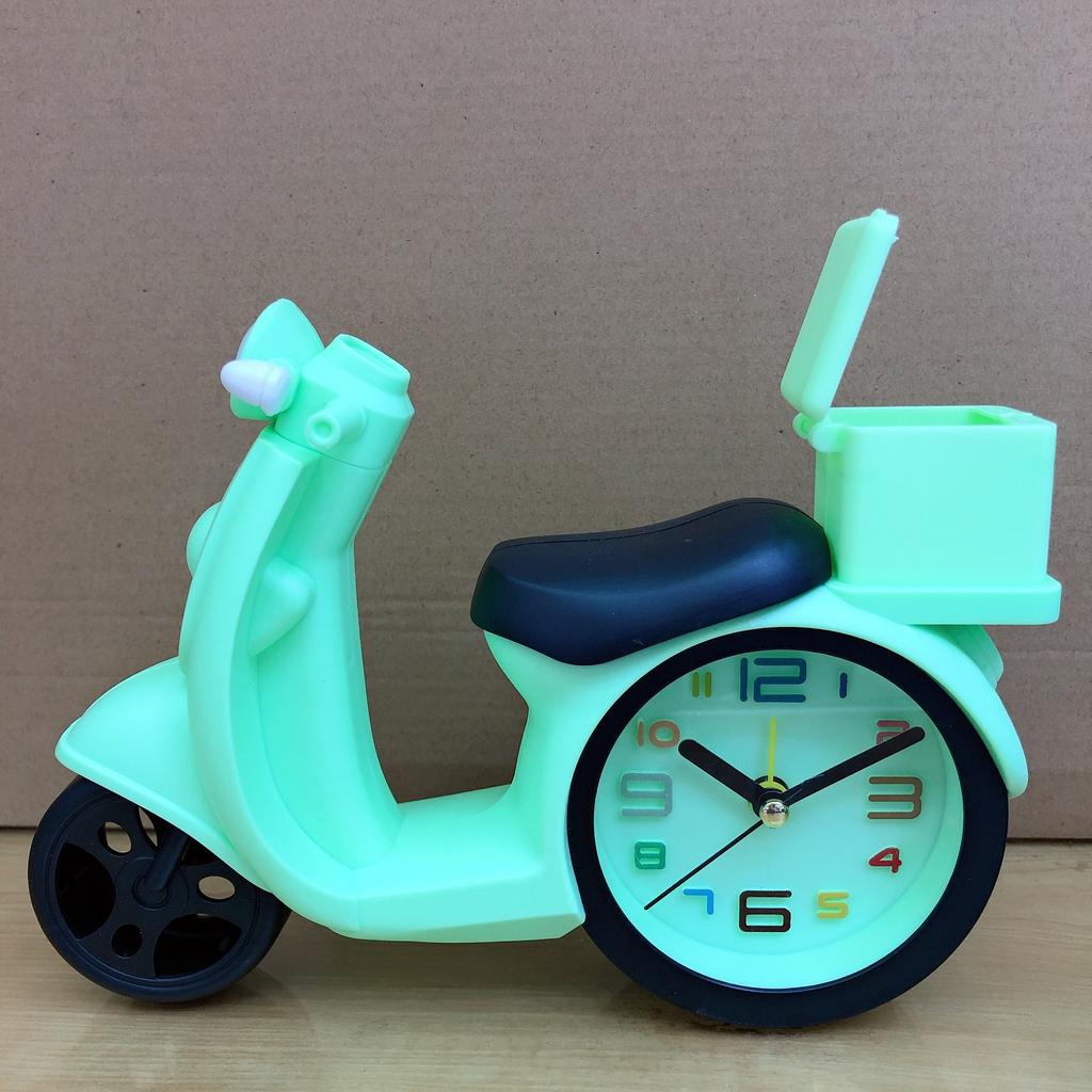 Korean creative electric car alarm clock student wakes up clock stationery store daily necessities