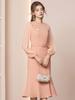 Zhi Li French Elegant Mermaid Dress with Coat - Long-Sleeve Style for Important Occasions