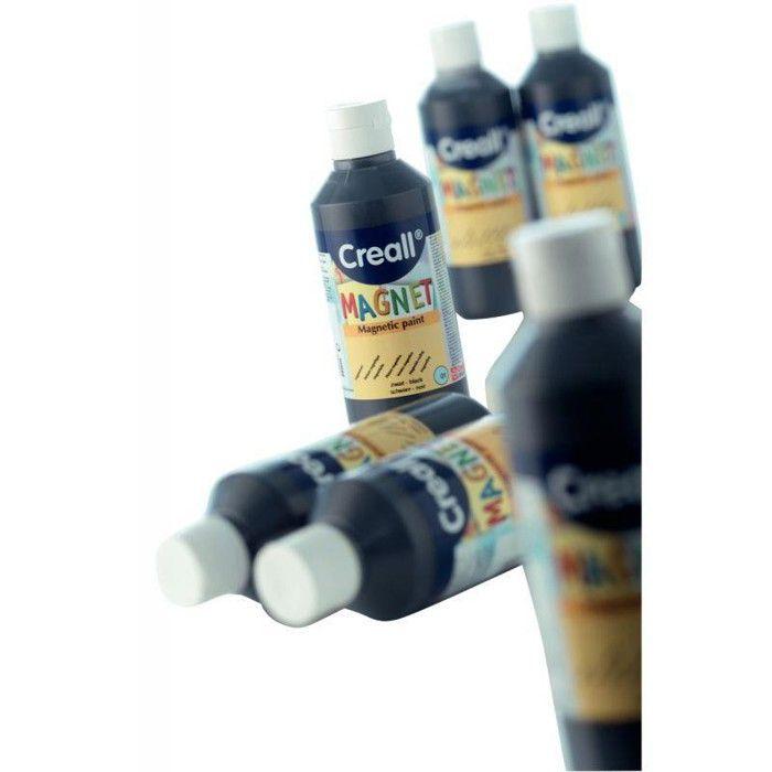 Peinture magnétique - CREALL - 250 ml - Noir - Mat