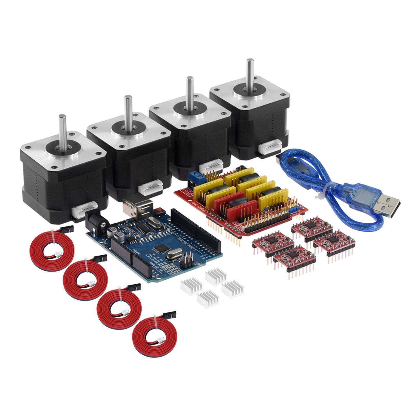 

4 X 988 Driver Latest CNC Version 3.0 Stepper Motor Driver Module for Engraver, 3D Printer