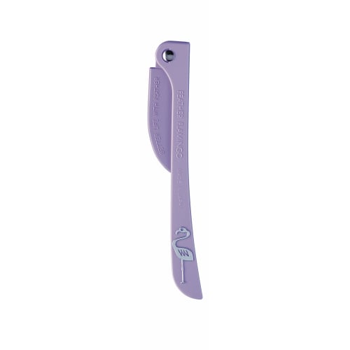 [Exclusive To .co.jp] Feather Safety Razor FEATHER Flamingo S For Face, For Large Areas, With Guard, 3 Pieces X 2 Pieces, Made In Japan, Women's Razor