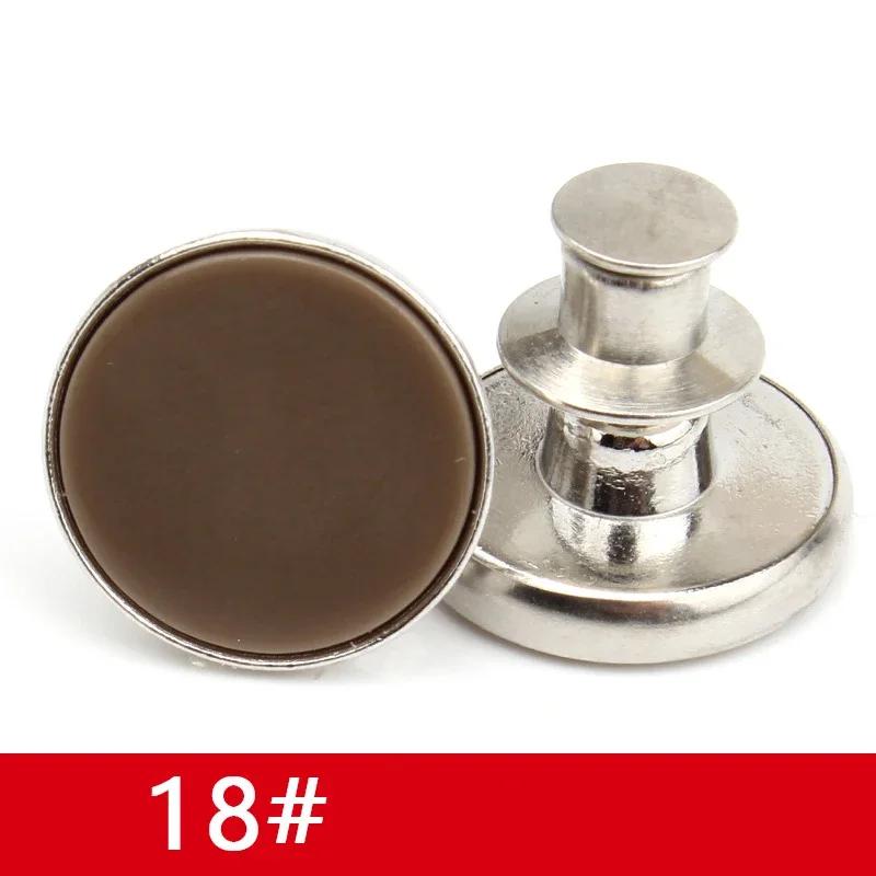 Detachable Stretch Button Jeans Clip Snap Button Perfect Fit Instant Universal Buckle Waist Replacement No Sew Needed Button