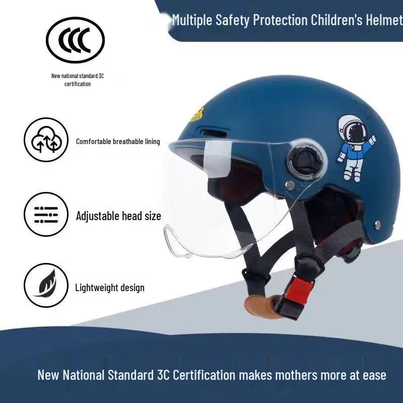 Kindersicherheitshelm 3C-Standard für Elektroroller - Universell passend für alle Jahreszeiten