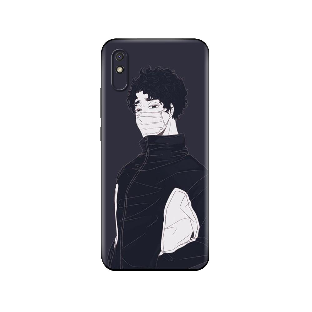 Black Tpu Case For Xiaomi Redmi 7A 8 8A 9 9A 9C Case Redmi Note 8T 8 Pro T Note 9 9S 9 Pro Case Sakusa Kiyoomi Haikyuu