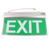 110‑220V Acrylic 3W 12 LEDs Emergency Exit Sign Light Safety Indicator Lamp