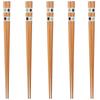 Happy Set of Made In PID4159 J-kitchens Chopsticks, 5, Material Wood, Chopsticks, Japan,