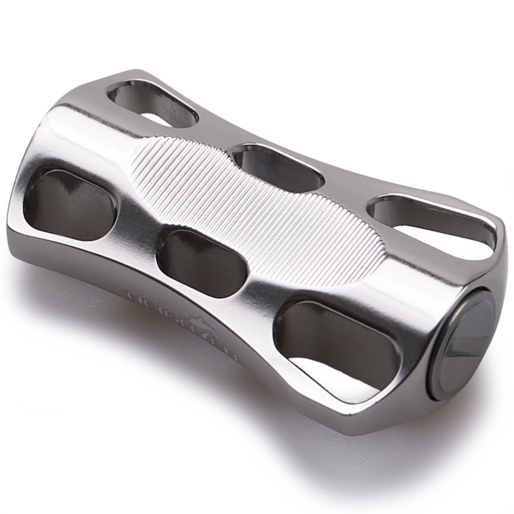 

HEIGHTEN 22mm Reel Handle Knob for Shimano and Daiwa Wave Series A and Type (Type S) (Gunmetal) (636)