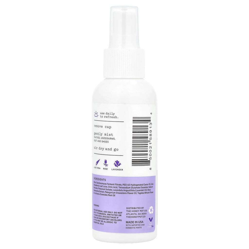 Calming Lavender Rose Panty Spray, 118Ml(4Fl Oz)
