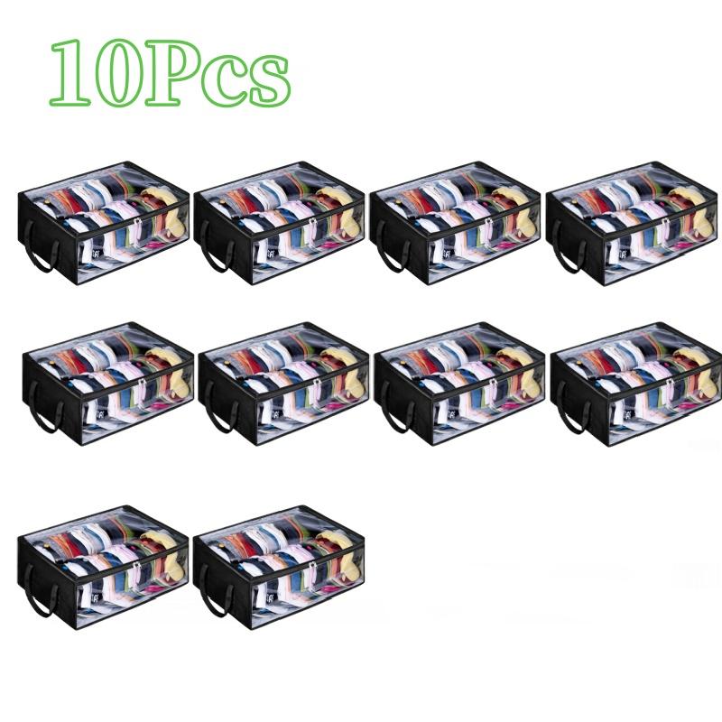 Large Capacity Hat Organizer Cap Holder Black Non Woven Hats Clothes Foldable Storage Hanging Bags Storage Boxes Hangers