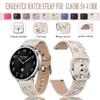 Carved Silicone Watch Strap for Xiaomi S4 41mm Lightweight Women's Sports Watch Strap 18mm Universal for Xiaomi Watch Band