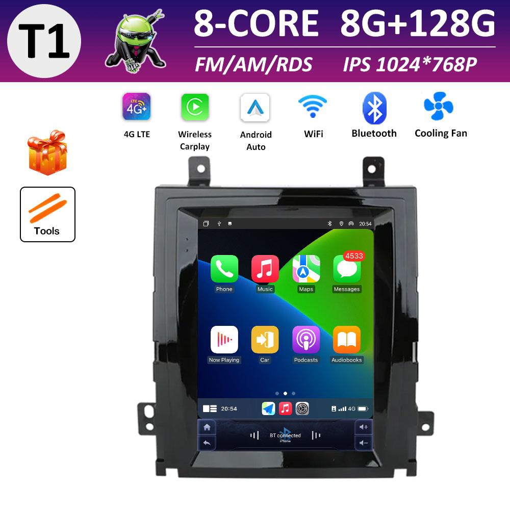 Android Smart System WIFI for Cadillac Escalade 2007 2008 2009 2010 2011 - 2013 Wireless Carplay GPS Navigation DSP Stereo BT+4G