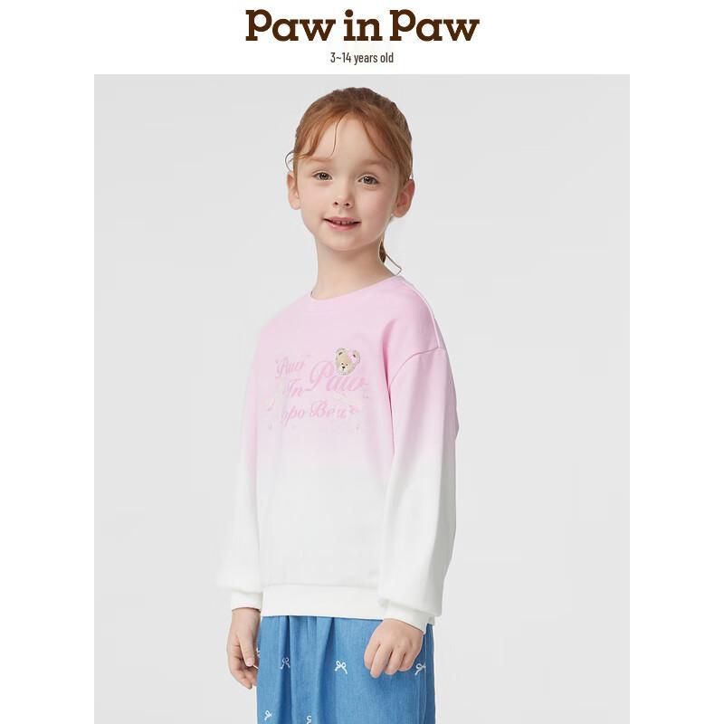 

PawinPaw Girls Cartoon Bear Long Sleeve Sweatshirt 110