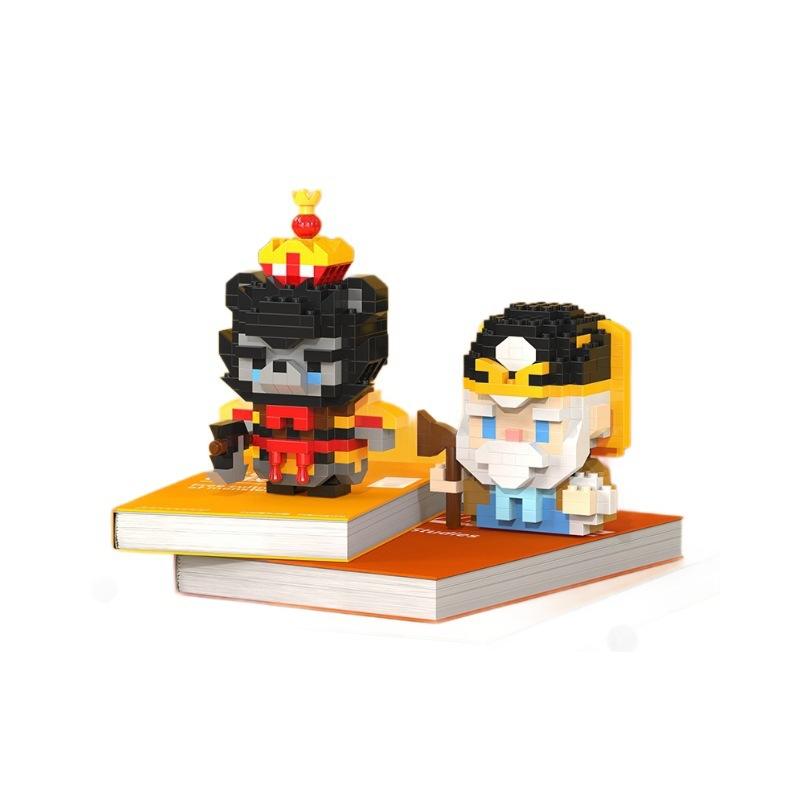 Compatible With Lego Journey To The West Monkey King Myth Nezha Cartoon Peripheral Puzzle Assembling Building Block Children'S Toy Gift