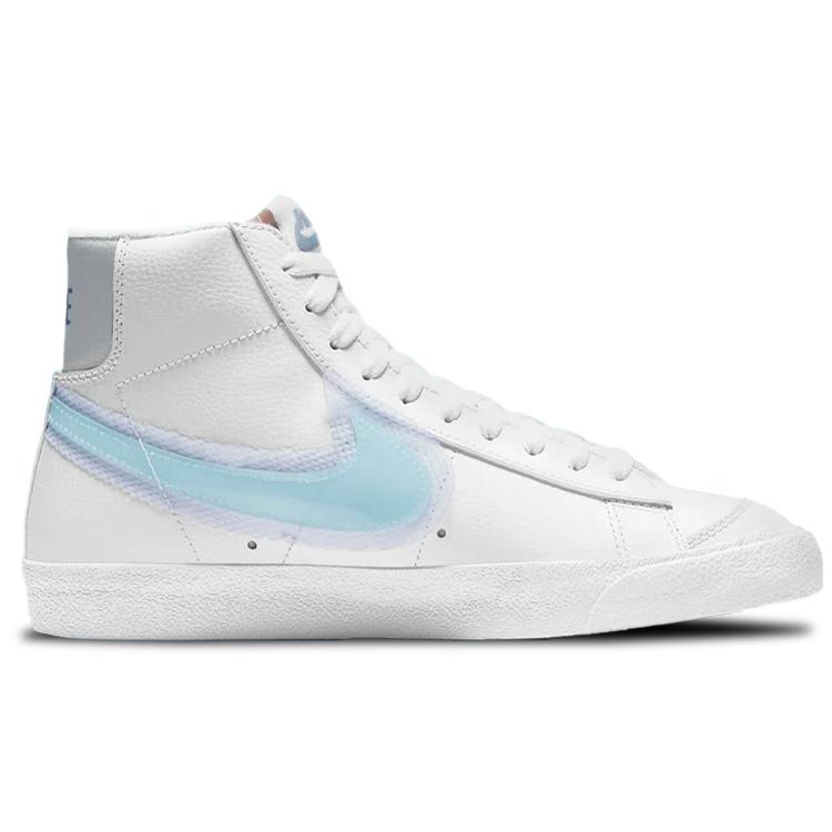 New Nike Blazer Mid 77 White Glacier Blue Women's DD0502-102