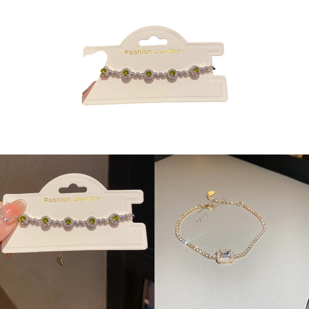 Geometric Zircon Silver And Gold Womens Fashion Bracelet With Luxurious Finish For Office Gifts
