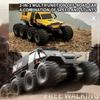 JJRC Q137 8WD RC Car 2.4G Amphibious 8 Wheel Remote Control Truck Climbing Off Road Waterproof Armored Vehicles Children's Toys