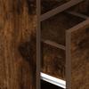 Nightstand with Drawer Smoked Oak 25 X 31 X 66 Cm