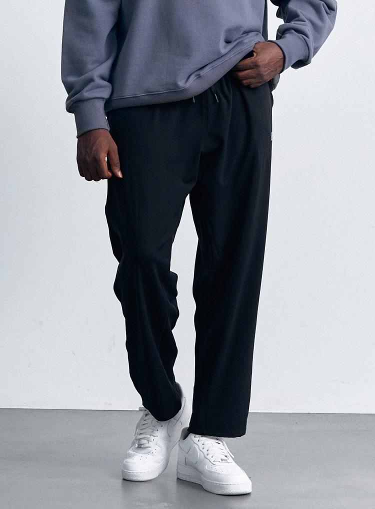 AIRIT Soft Warm Fleece Loose Fit Pants Am9096 Bk