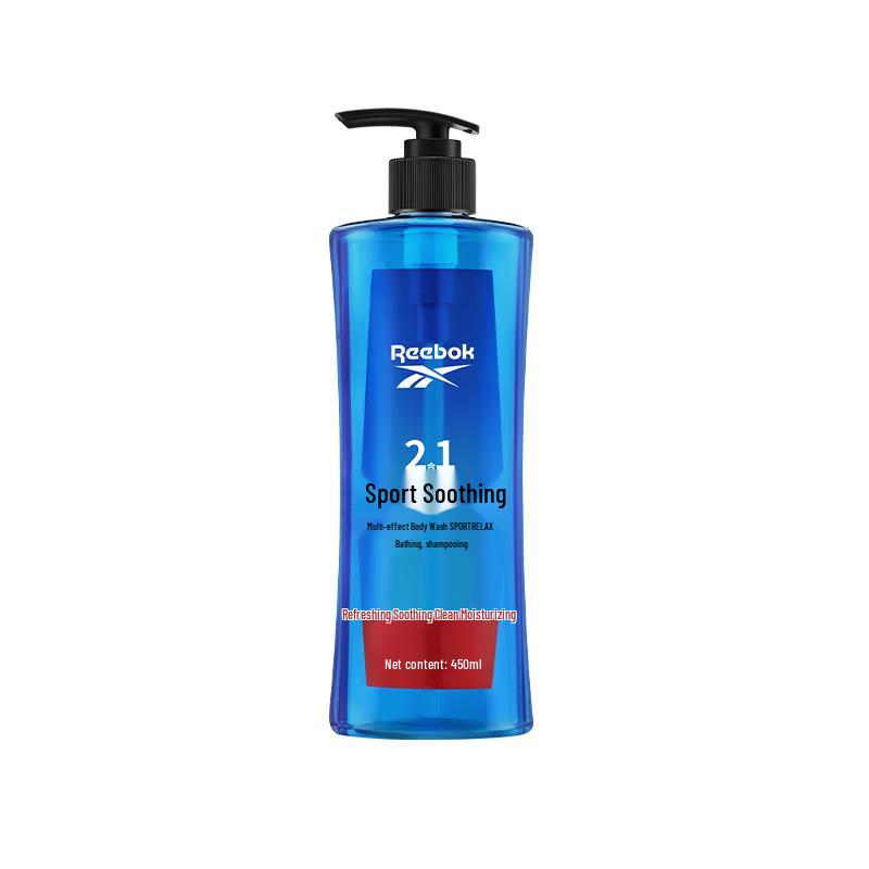 Reebok Men's 2-in-1 Sport Soothing Shower Gel & Shampoo
