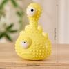Dog Molar Toy Food Grade Silicone TPR Cute Little Monster Dog Tooth Cleaning Interactive Bite Resistant Sound Toy Pet Supplies