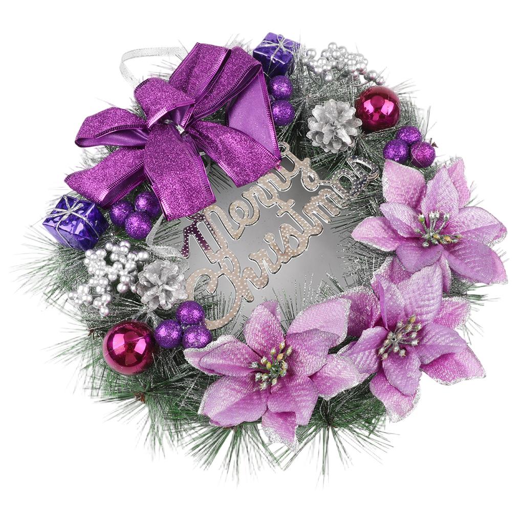 Festivals Christmas Wreaths Christmas Wreaths Staircase Various Bows Weddings Wide Application Christmas Ambiance