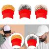 Hair Hat for Men Novelty Creative Funny Decoration Baseball Hat for Women Adults