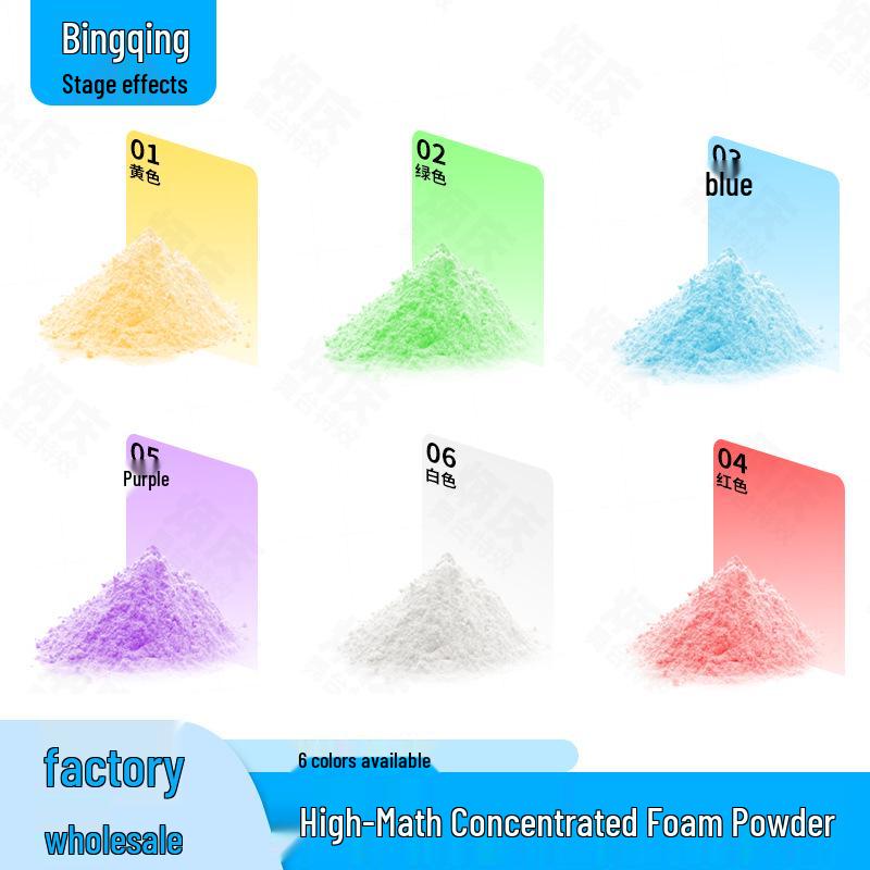 Concentrated Foam Powder for Universal Bubble Machines: Party, Pool, Kindergarten, Vertical Jet & Stage Use