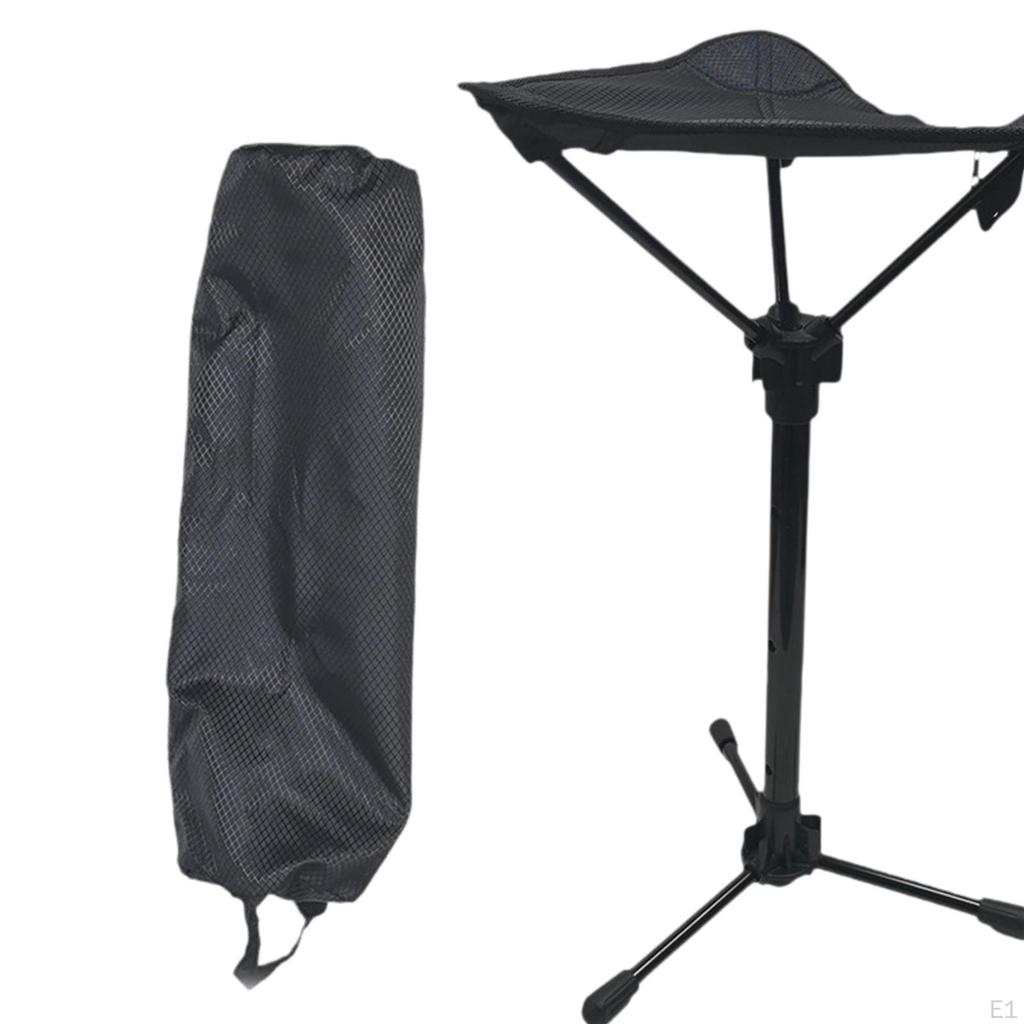 Camping Stool Seat Foldable Small Chair Foot Portable Folding Camp for Outdoor