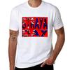 Australia Day Red Tshirt Work Outdoor Short Sleeve Tee