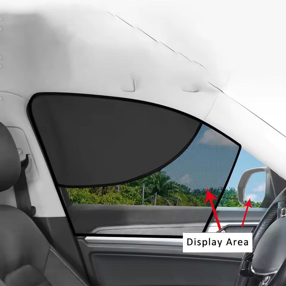 Car Sunshade Covers Cover Universal Windscreen Folding Reflector Accessories Windshield Net Mosquito Visor Magnetic Auto G9o5