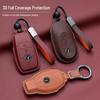 Mercedes-Benz Original Color Nappa Leather Key Case for GLE, GLAC200L, C260L, E300L, E-Class, S-Class, and C-Class.