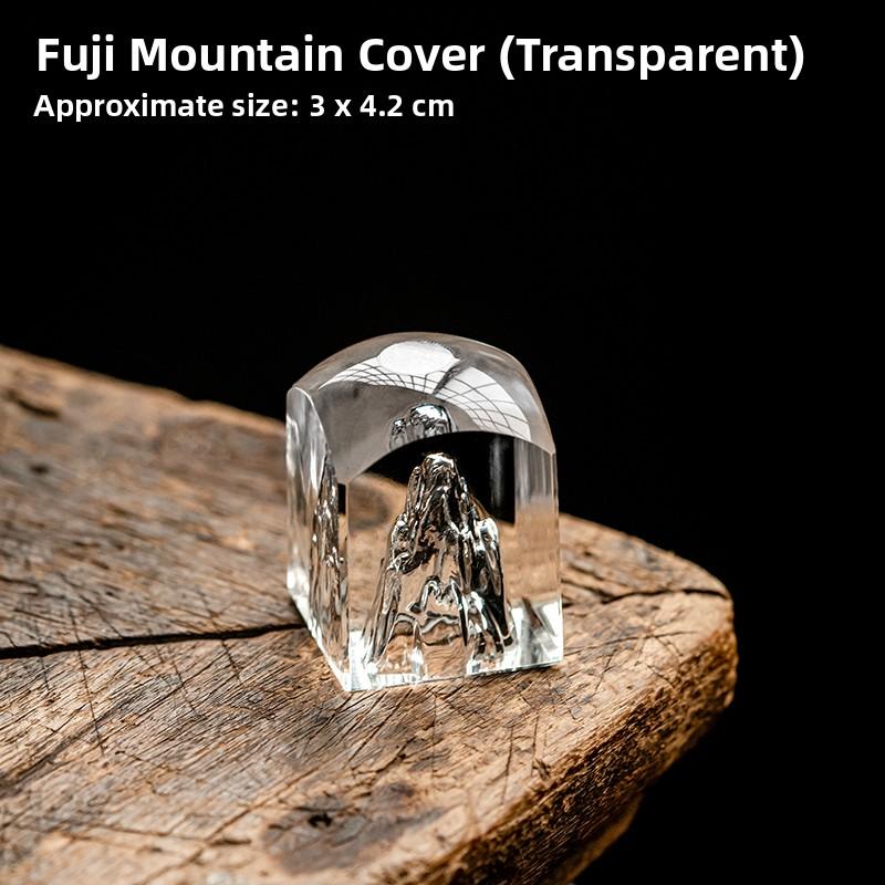 Creative Pumpkin Crystal Glass Lid Tea Pot Holder Tea Pet Decoration Japanese Sle Tea Ceremony Accories Dining Utensils