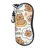 Capybara  Glasses Case Cover  Portable Sunglasses Case Fashion Daily Glasses Box Men Women Eyewear Organizer