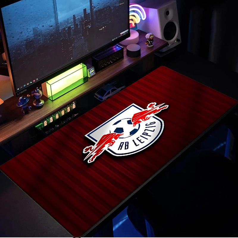 Rb FootballCrest Design Mouse Pad, Rubber Base, Mouse Pad for Gamers and Office Use, Gaming Desk , Easy To Clean Mat Christmas fan gifts