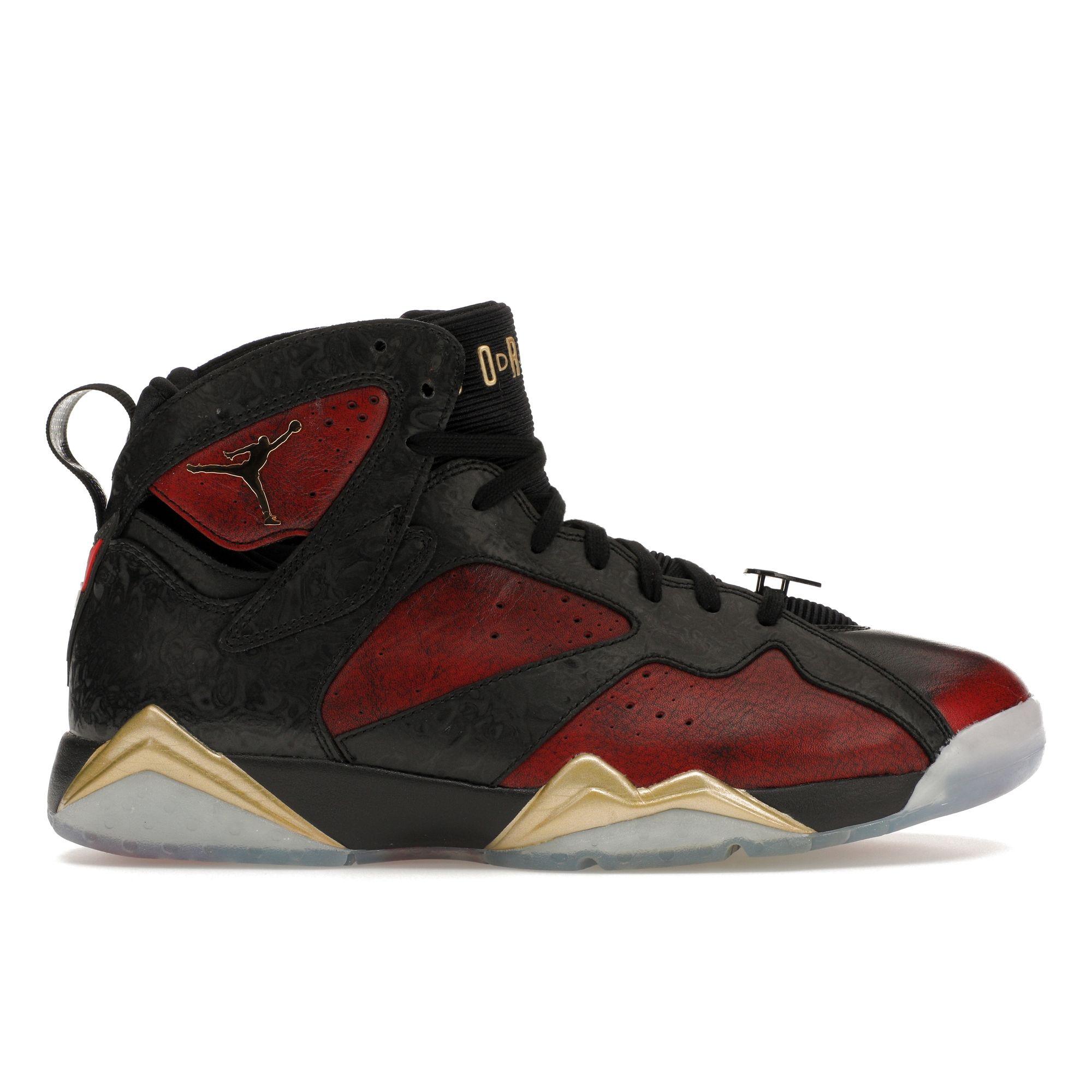 

Air Jordan 7 Retro Doernbecher Мужские кроссовки Черный черный металлик-золотой 898651-015