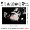 Cozy Anime Girl with Cat Tapestry, Aesthetic Wall Art for Bedroom, Living Room, Office & Meditation Space Decor
