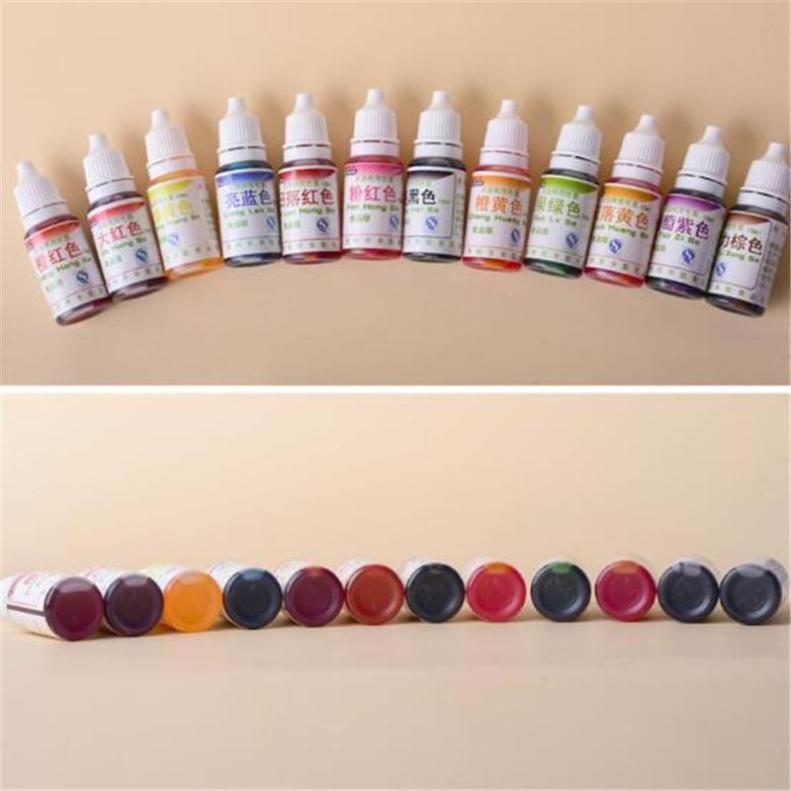 Buy 12 Colors America Edible Cream Baking Pigment Food Coloring Fondant
