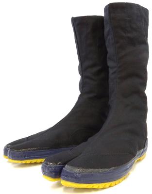 Rikio Lightweight Underground 12 KH12 Stick-on Tabi, Tabi, Sheets, Kohaze, Black, 25.0cm,