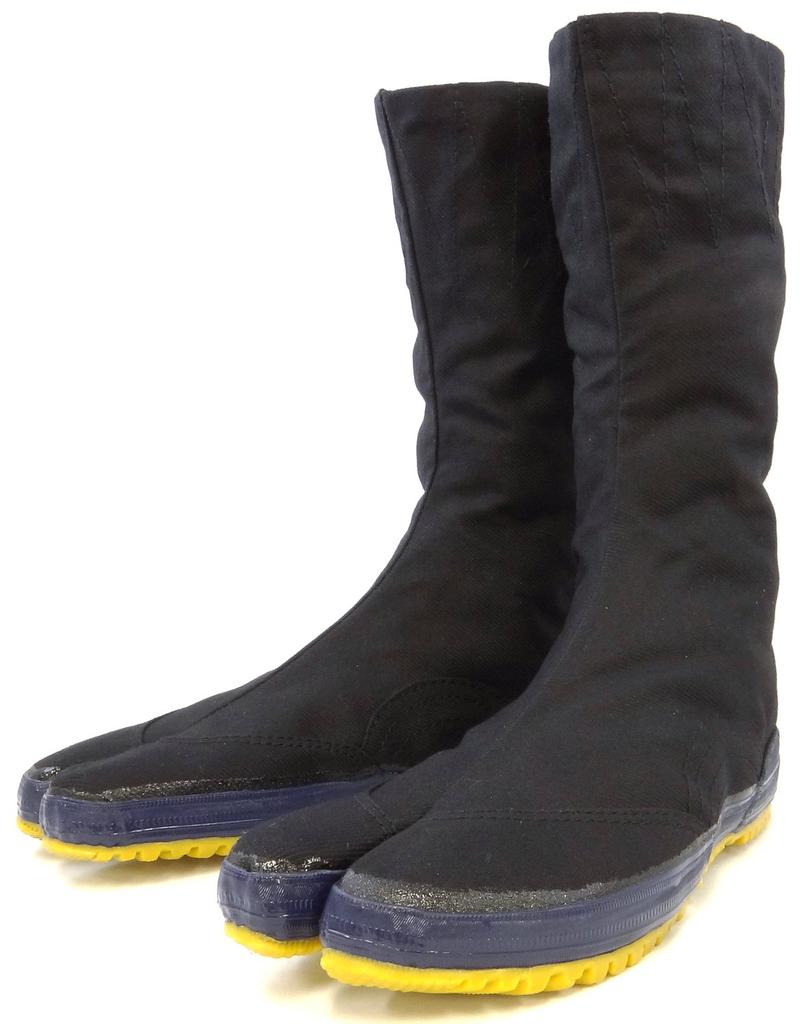 Rikio Lightweight Underground 12 KH12 Stick-on Tabi, Tabi, Sheets, Kohaze, Black, 25.0cm,