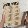 Tin Sign Art Metal Wall Decor 20x30cm Retro Vintage Painting