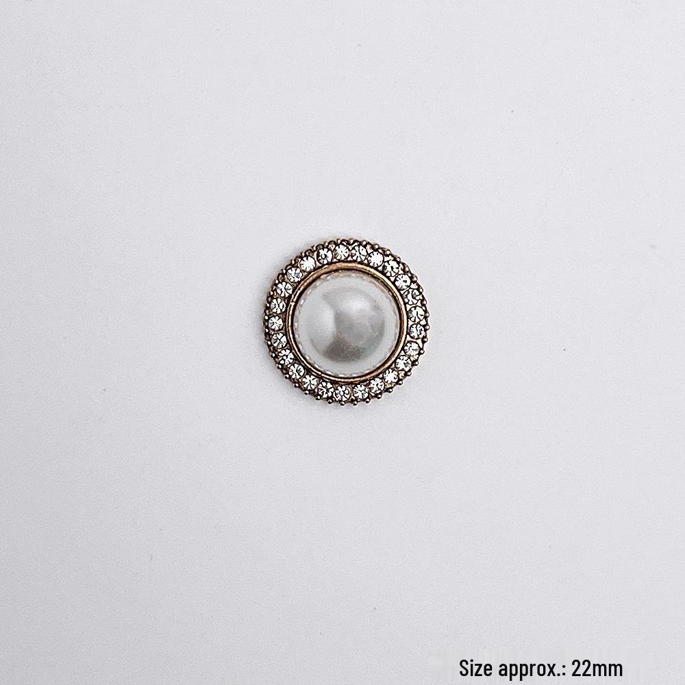 Decor Floare Sabot Aliaj Retro Stras - Catarame DIY High-End