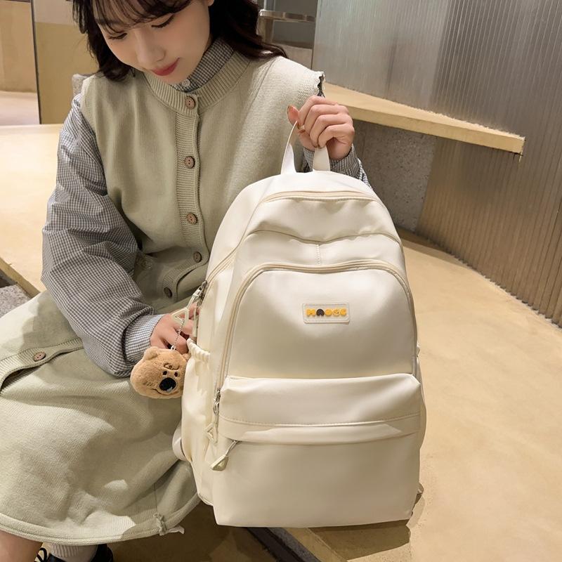 Schoolbag Japanese backpack women's 1011 new high-value junior high school student schoolbag simple large-capacity backpack wholesale