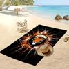Hull City Football Print Beach Towel, Large Soft Quick Dry Towel for Beach Camping Swimming