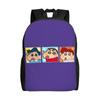 1Piece Backpack RedShirt New School Year Bookbag School  Crayon Shin-chan Birthday Gift New Term Starts
