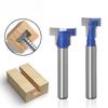 2-piece Set of Woodworking Milling Cutter, Keyhole Cutter, Screw Hole Milling Cutter, Photo Frame Hanging Hole Cutter, Photo Frame Knife, Gong Knife