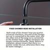 High Pressure Shower Head -Powerful, Luxurious Bathroom Shower Head with Powerful Jet and Small Silicone Nozzle - Wall Mounted