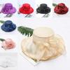 Summer Sun Hat For Women With Wide Brim And Adjustable Fit For Beach And Outdoor Activities