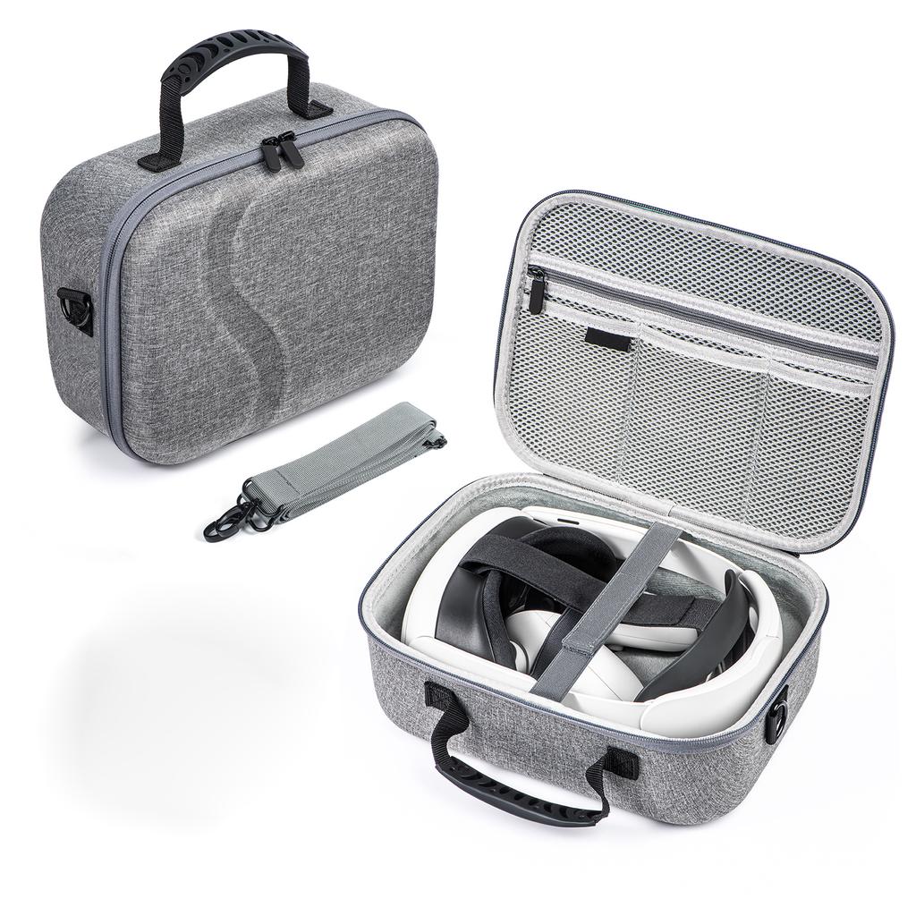 Carrying Case Travel Case Gaming Accessories Storage Bag Compatible For Meta Quest 3 VR Headset Controllers Accessories